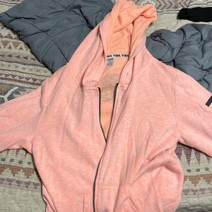 Pink name brand jacket